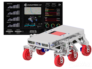 Rover for environmental monitoring and assessment.