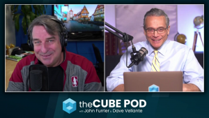 Dave Vellante and John Furrier discussed Nvidia AI infrastructure dominance ontheCUBE Podcast, 10 January 2025